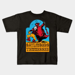 Gatlinburg Tennessee Great Smoky Mountains National Park Smokies Kids T-Shirt